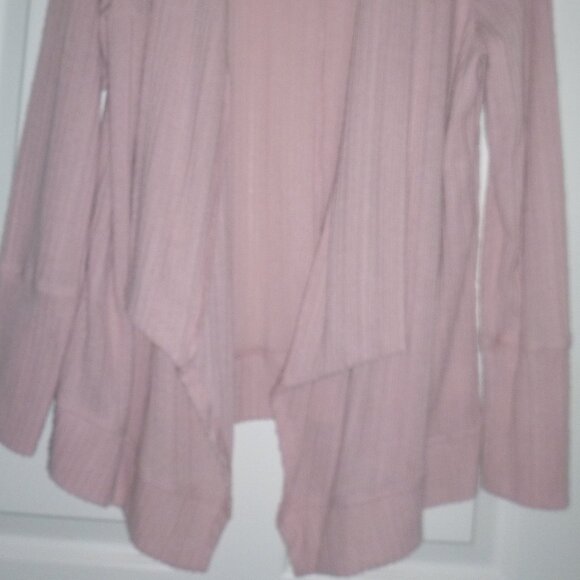 Women’s Pink color, open front cardigan - Picture 6 of 6